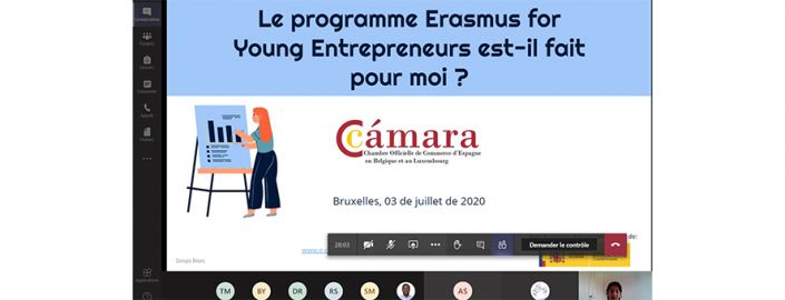 Erasmus para Jóvenes Emprendedores en los Midis de l’emploi de la ULB para web